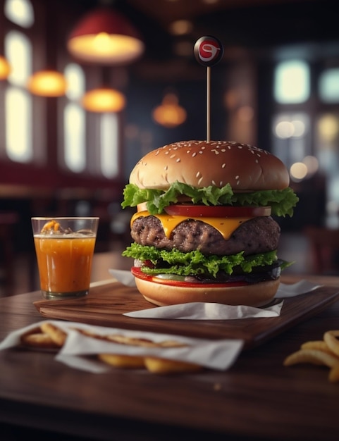 Foto heerlijke Burger