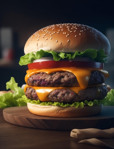 Foto heerlijke Burger