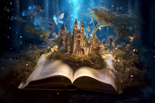 foto magische sprookjesboeken