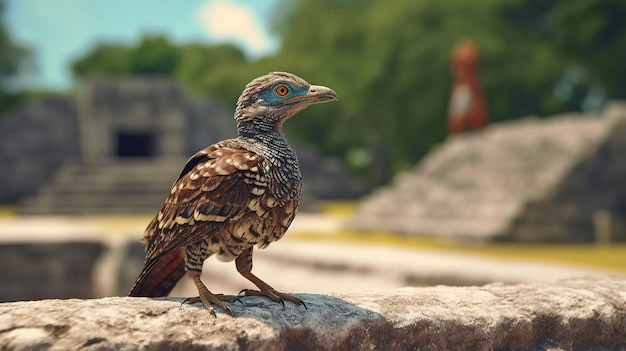 Foto mayas vogel ai gegenereerde afbeelding AI Generative AI Generative