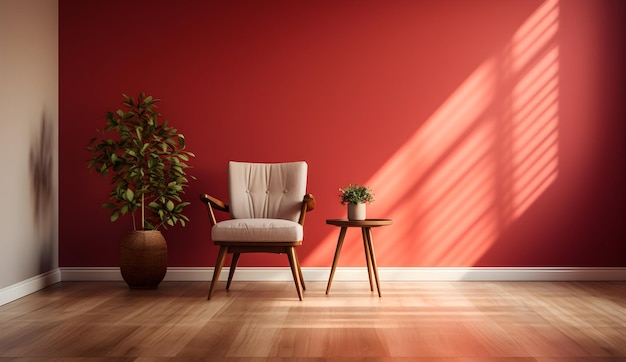 Foto nordic woonkamer interieur generatieve ai