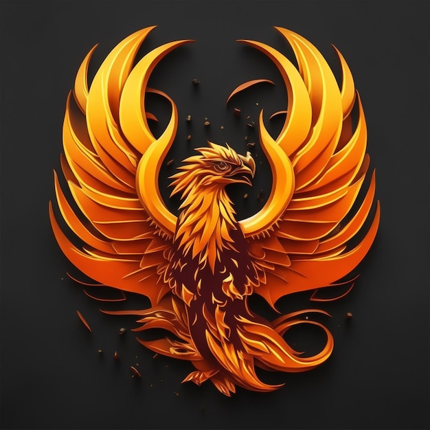 Foto phoenix logo ontwerp