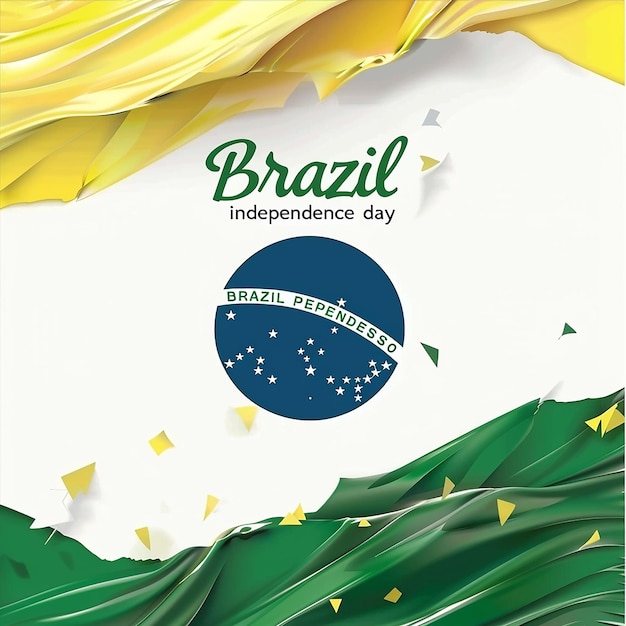 foto's van Brazilië Vlag Brazilië Onafhankelijkheidsdag
