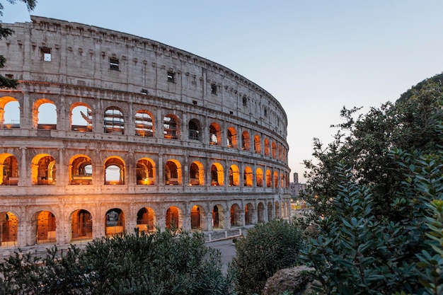 Foto's van historische monumenten in Rome