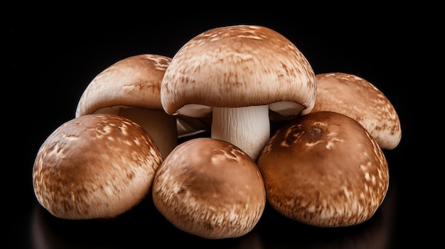 foto's van verse paddenstoelen