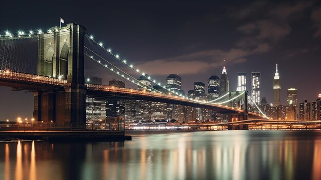 foto van brug en gebouwen