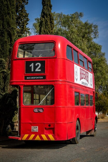 Foto foto van bus klassiek voertuig oude bus