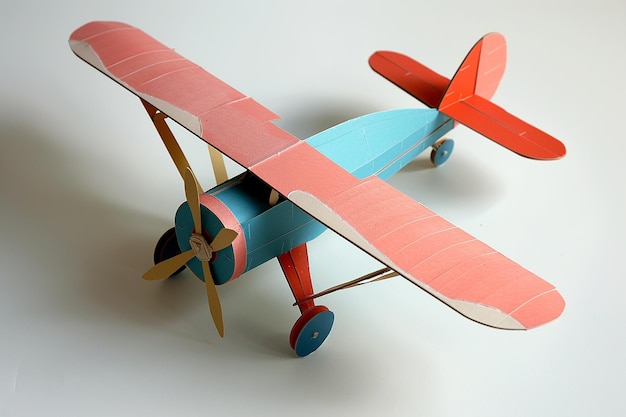 Foto foto van crafted wings kids creatieve papieren vliegtuigen