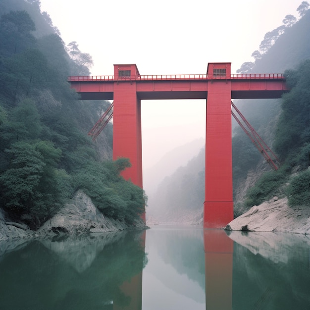 Foto foto van de brug