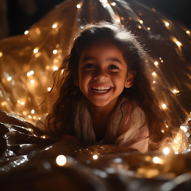 Foto van de Colombiaanse kerstviering met scènes van kinderfeesten Colombia Vibrant