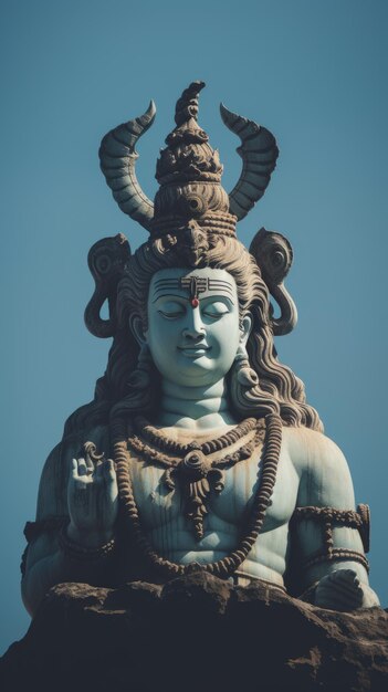 Foto foto van de god shiva