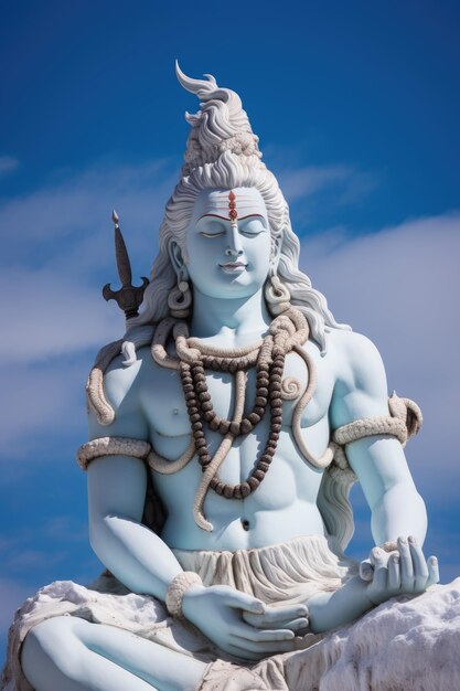 Foto van de god Shiva