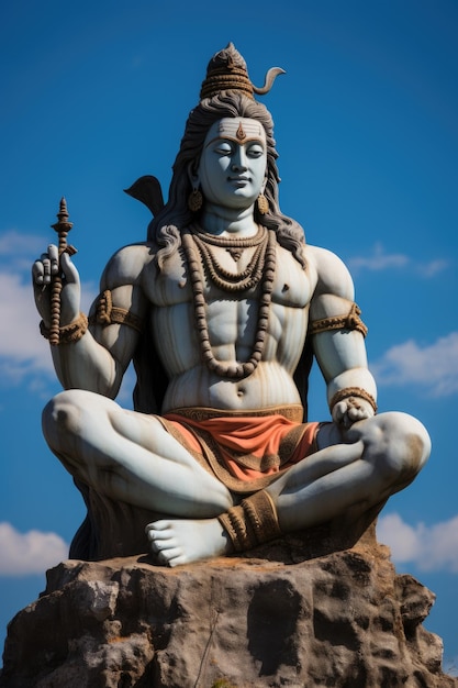 Foto van de god Shiva