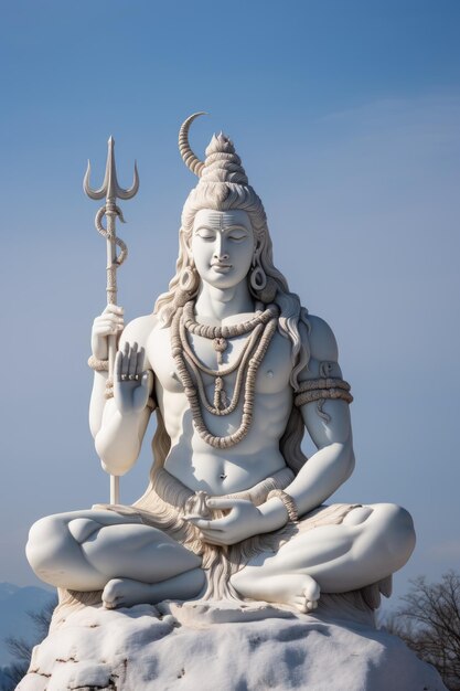 Foto van de god Shiva