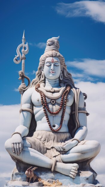 Foto van de god Shiva