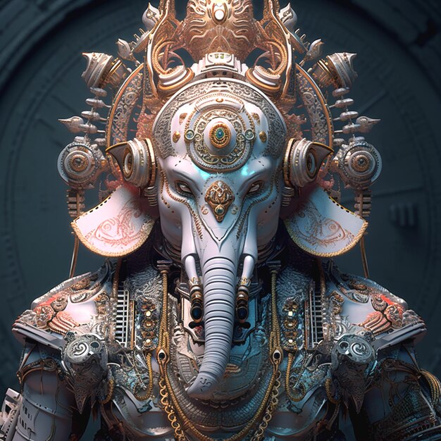 foto van de godheid Ganesha