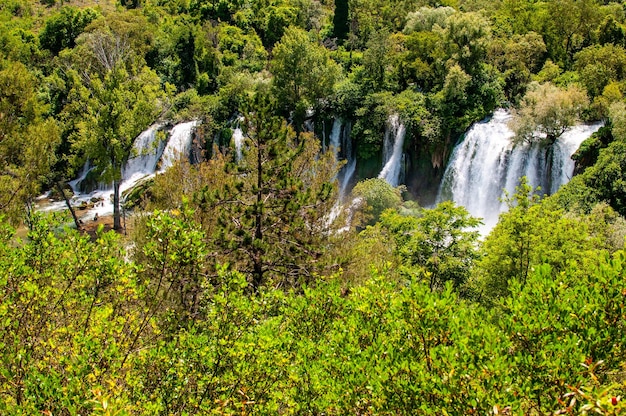 Foto van de Kravica-waterval