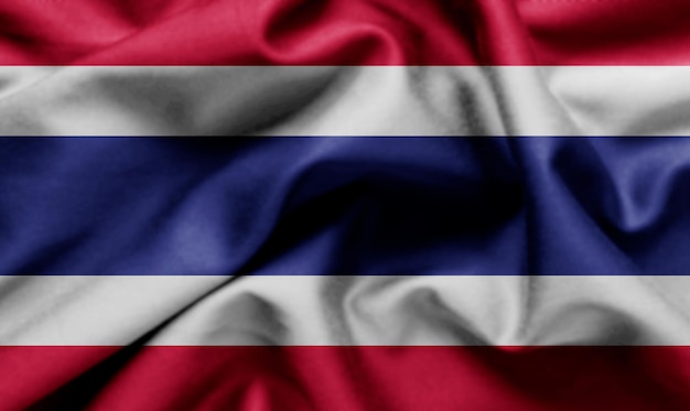 foto van de nationale vlag van het land