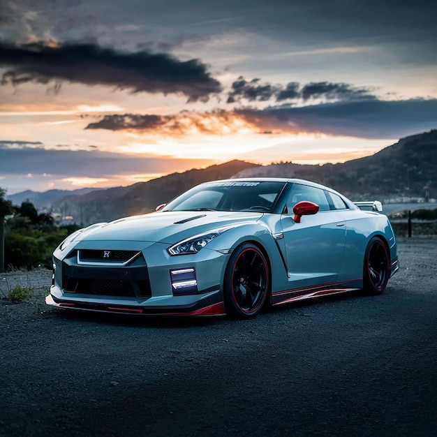 Foto van de Nissan GTR 4