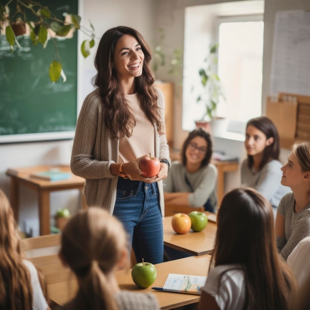 Foto foto van de onderwijs- en leeractiviteiten van leerlingen van de basisschool