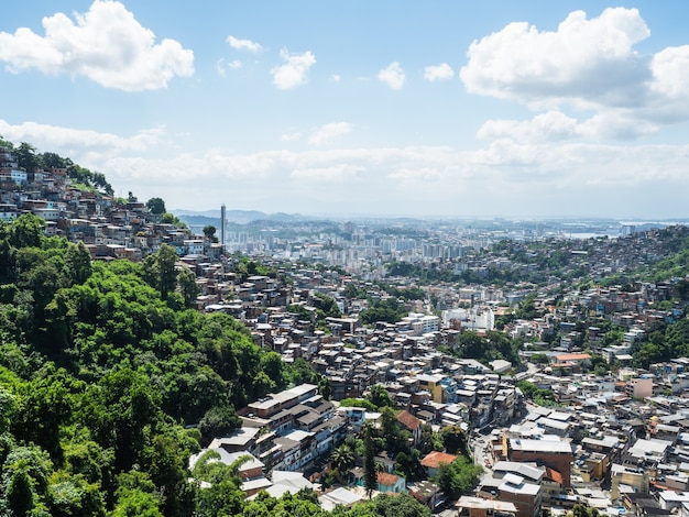 Foto van de prachtige en magische stad Rio de Janeiro en zijn beroemde plaatsen