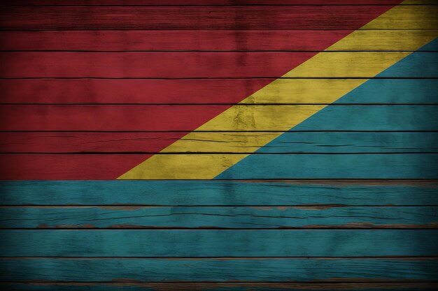 Foto van de vlag van Congo