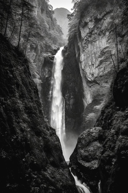 foto van de waterval