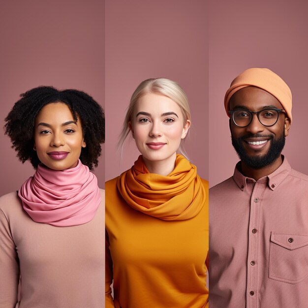 Foto foto van diversiteit groep mensen geluk of diverse etnische groepen