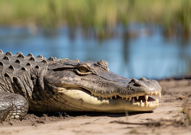 Foto van een alligator