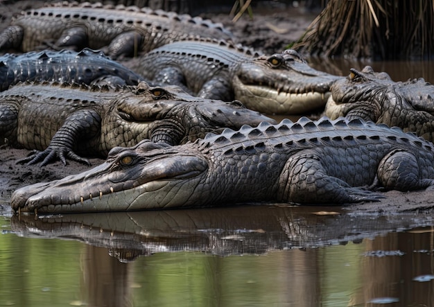 Foto van een alligator