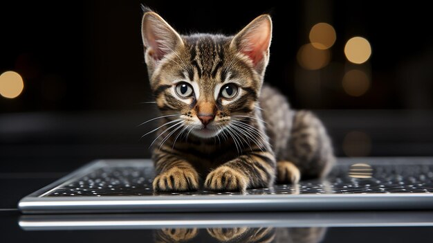 foto van een bruine kat