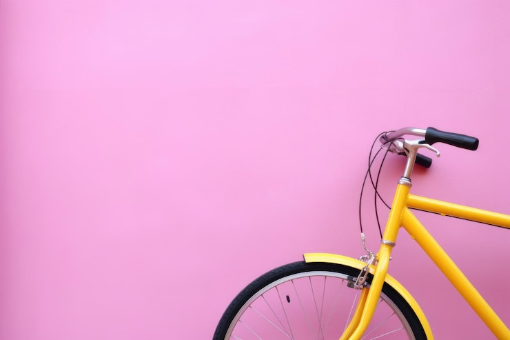 Foto foto van een fiets