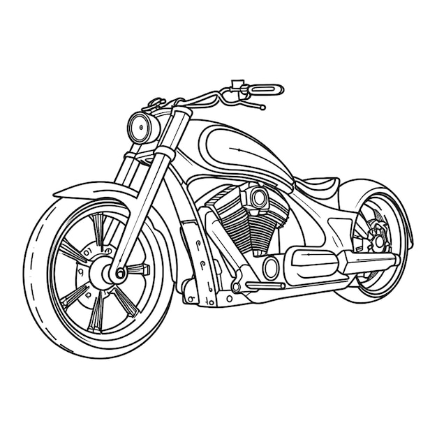 foto van een motorfiets