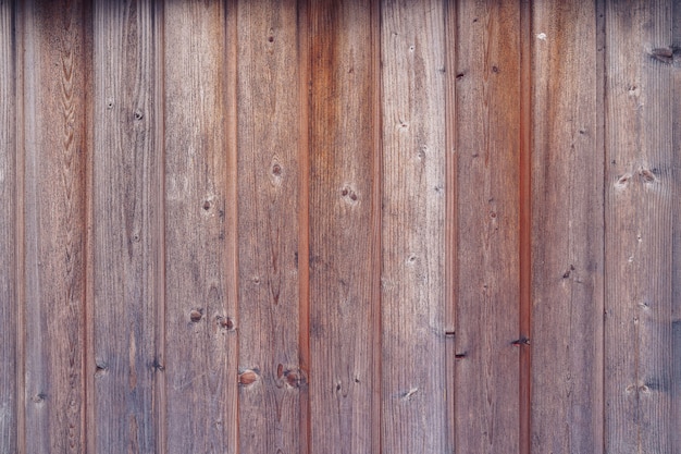 Foto van een muur van houten plankenmuur.