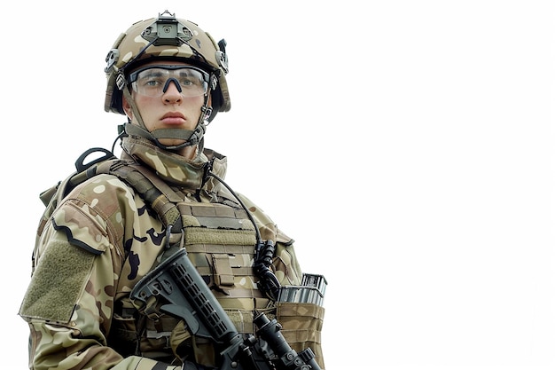 Foto van een soldaat van de Special Operations Forces.