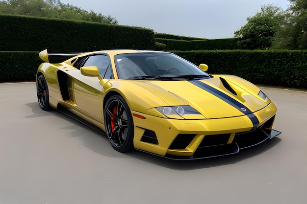 Foto van een supercar.