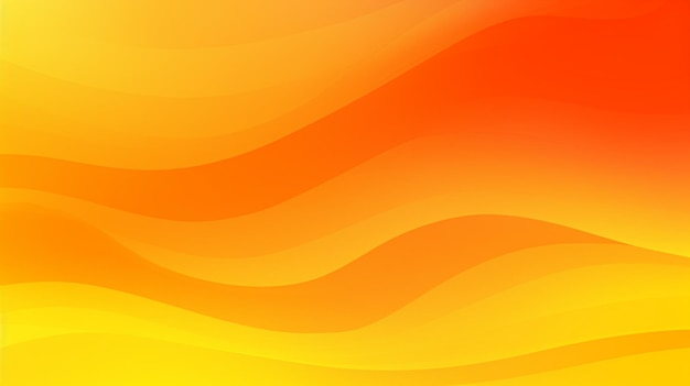 Foto van geel en oranje Abstract achtergrondontwerp beelden behang ai gegenereerd