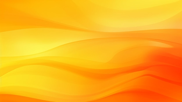 Foto van geel en oranje Abstract achtergrondontwerp beelden behang ai gegenereerd