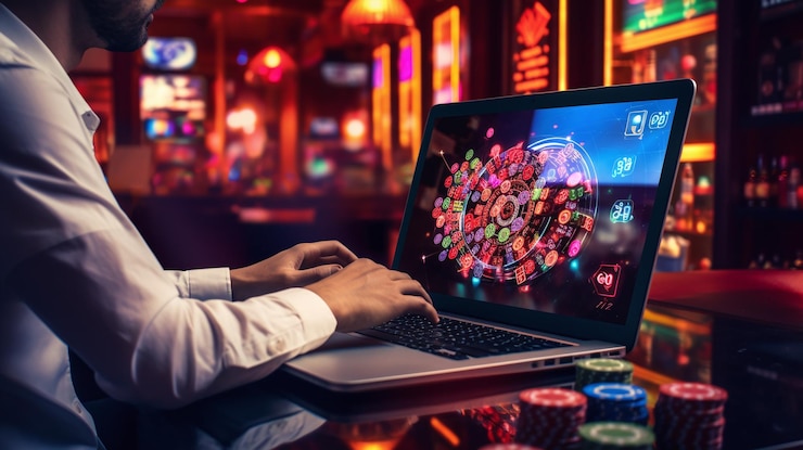 Foto foto van het casino.