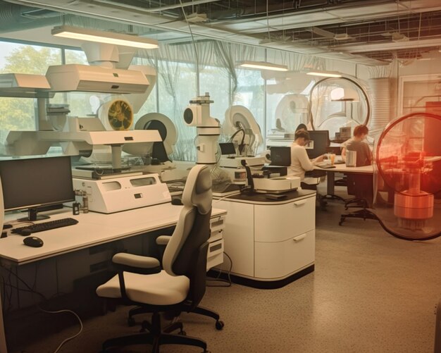 Foto foto van het laboratorium