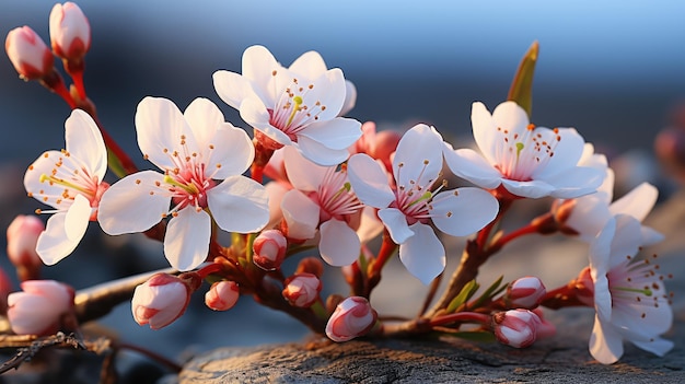 foto van kersenbloesem boom lente bloemen natuur