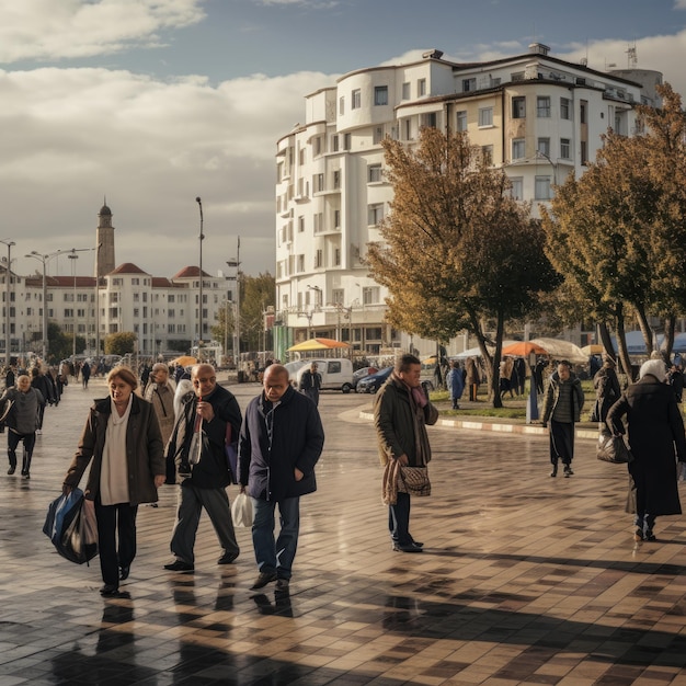 Foto van mensen in Burgas