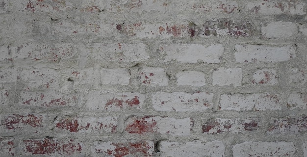 foto van mooie vintage bakstenen muur in huis interieur breed panorama van bakstenen muur
