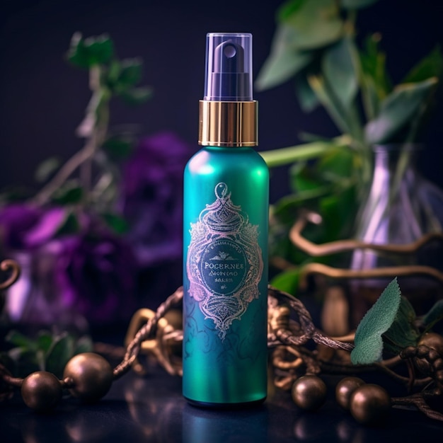 Foto van ontspannende aromatherapie mist