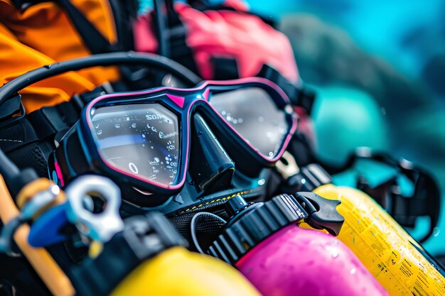 Foto van Scuba Diving Gear sportthema activiteiten uitrusting