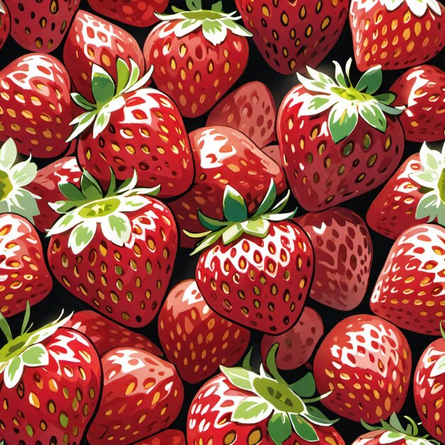 foto van Strawberry geïsoleerd op de achtergrond