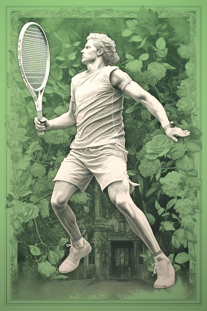 foto van tennis