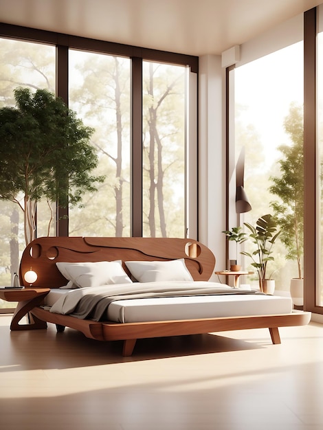Foto verzamel slaapkamer met terras met uitzicht op zee