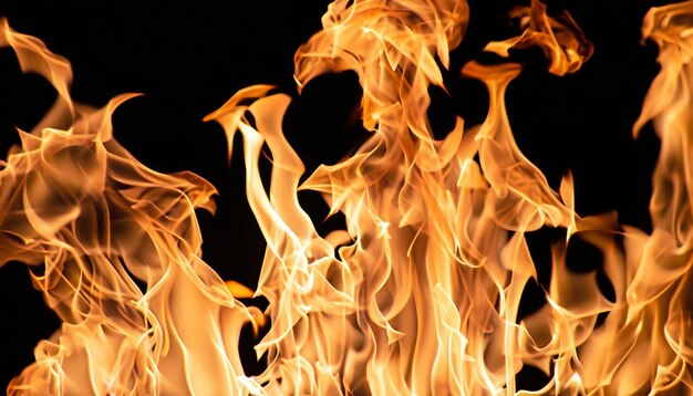 Foto vlam brand vlam textuur achtergrond