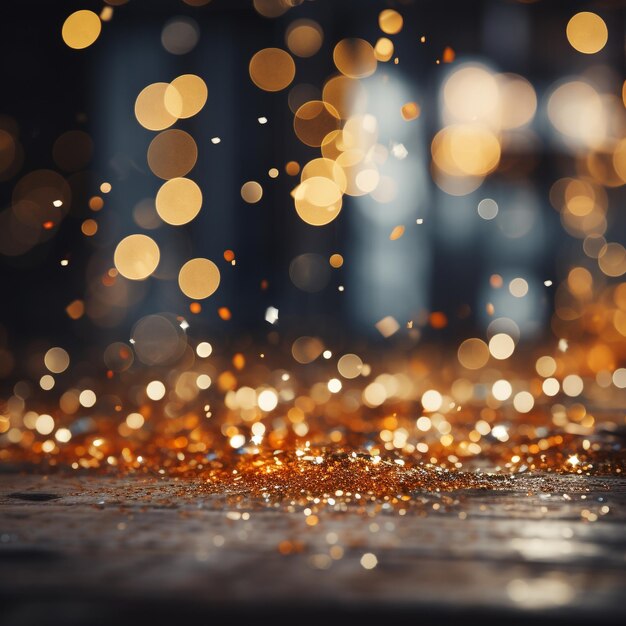 foto wazig warme kerst bokeh licht